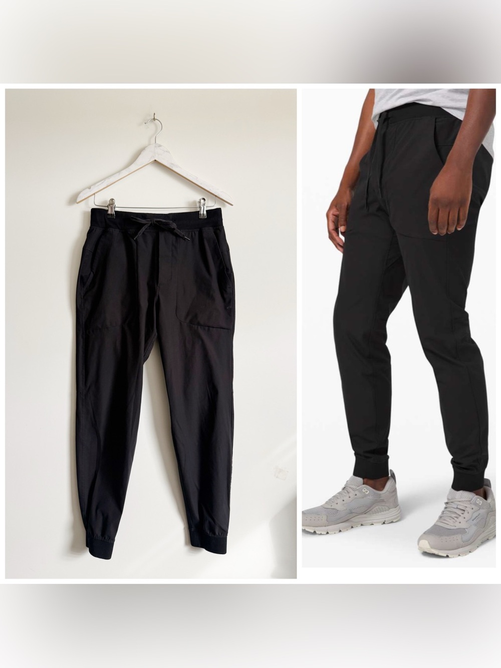 LULULEMON ABC Jogger 30" Black Mens M Medium Pants